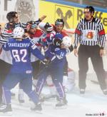 Photo hockey match Austria - France le 05/05/2015