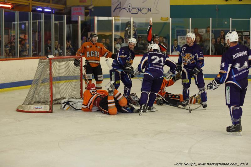 Photo hockey match Avignon - Boulogne Billancourt