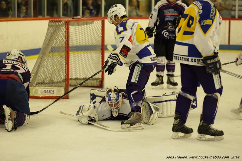 Photo hockey match Avignon - Epinal 