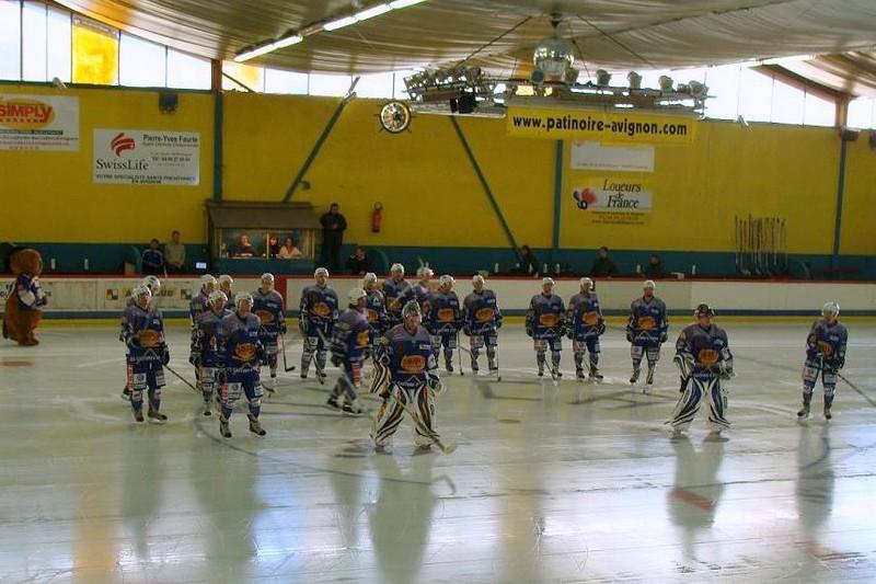 Photo hockey match Avignon - Valence