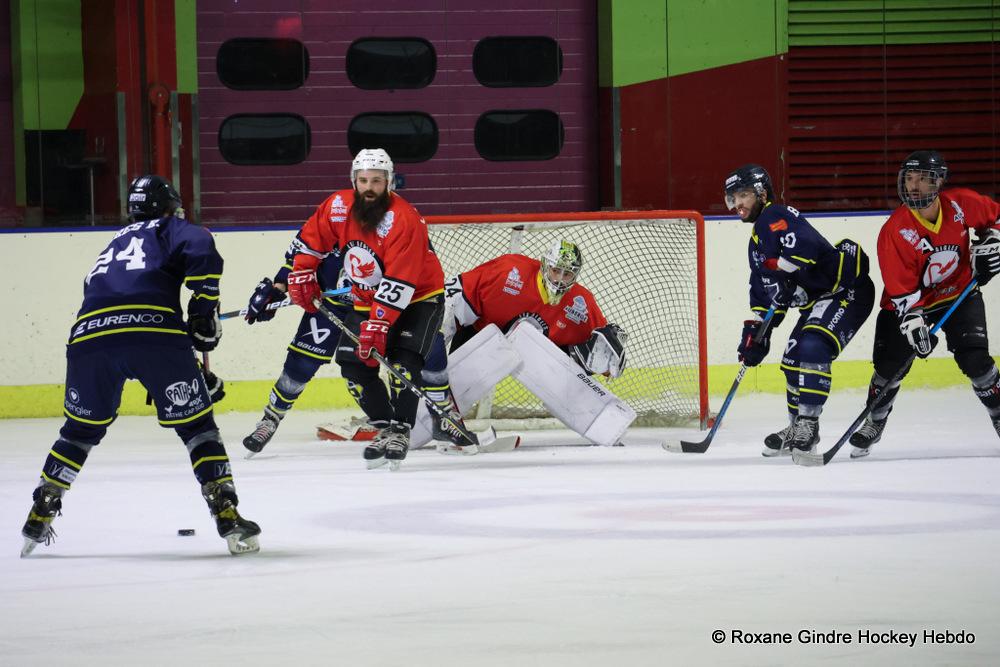 Photo hockey match Besanon - Avignon