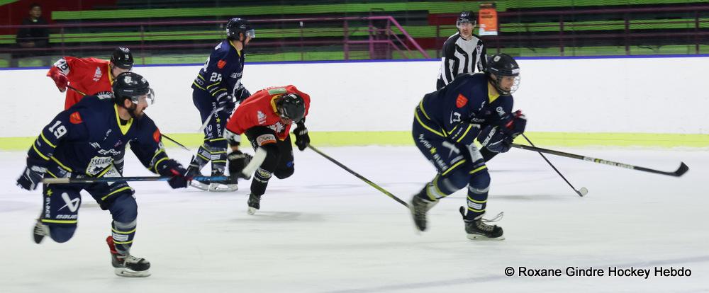 Photo hockey match Besanon - Avignon