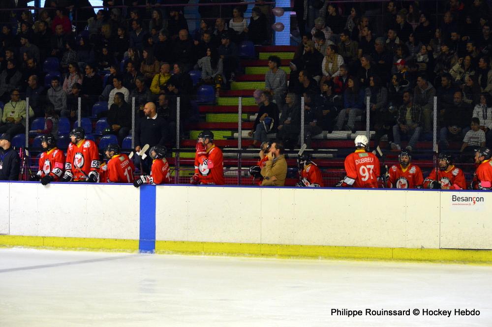 Photo hockey match Besanon - Avignon