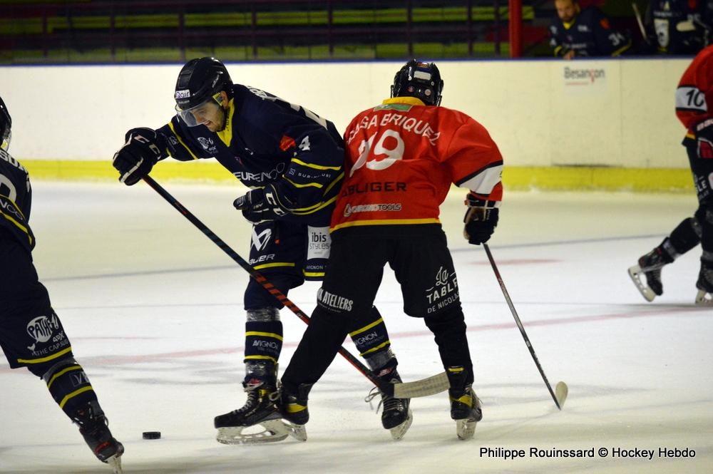 Photo hockey match Besanon - Avignon