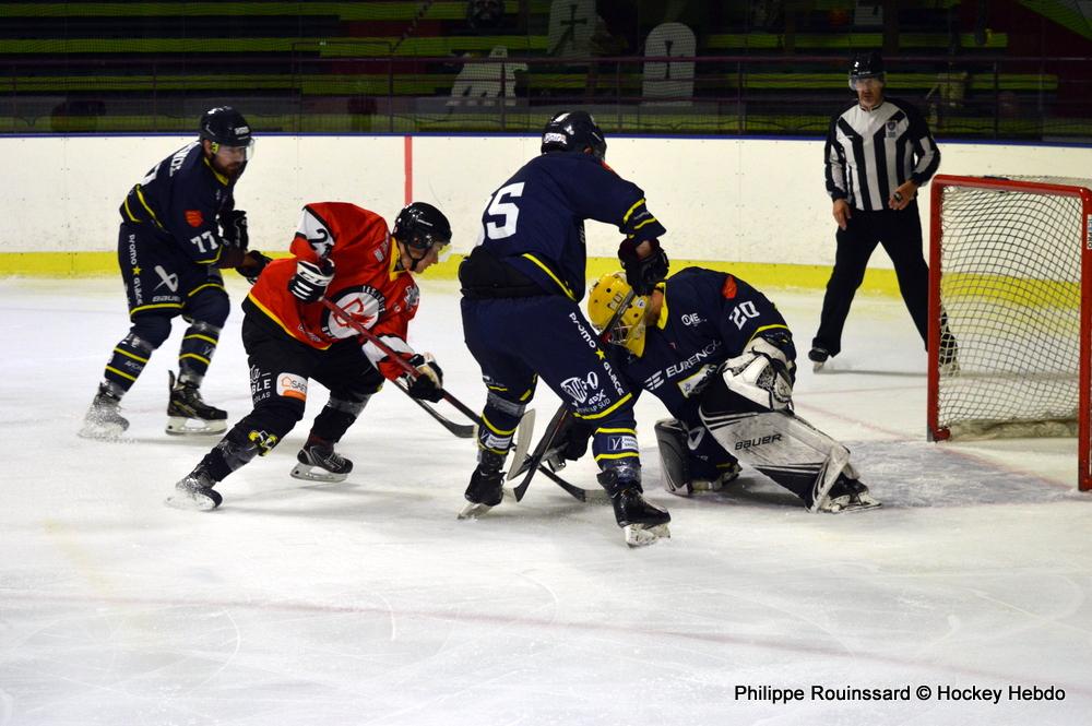 Photo hockey match Besanon - Avignon