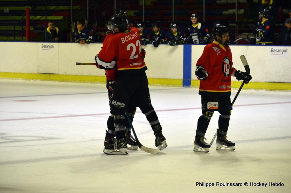 Photo hockey match Besanon - Avignon