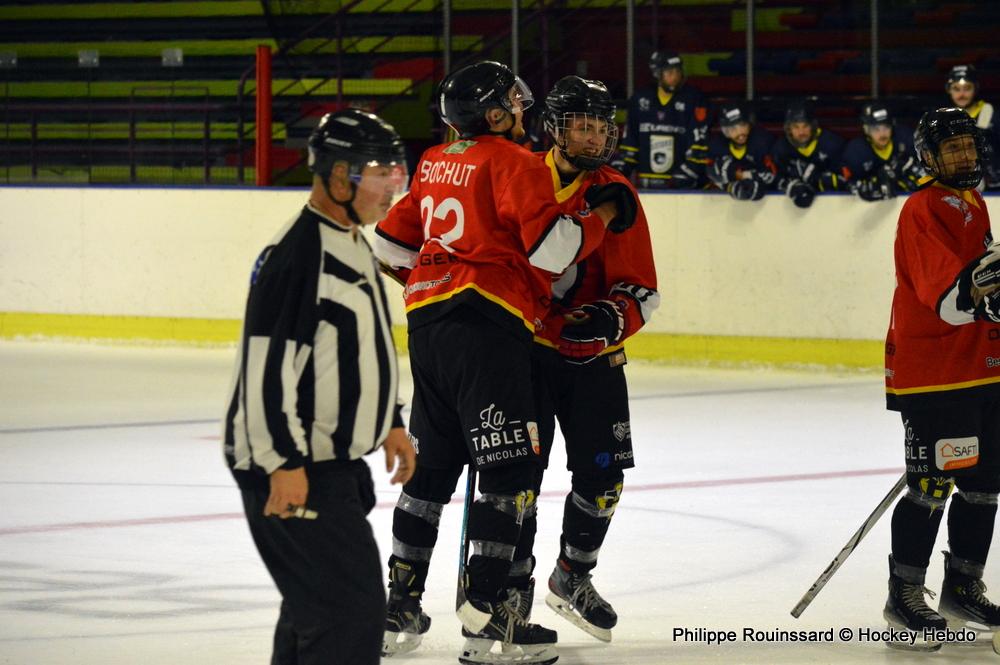 Photo hockey match Besanon - Avignon