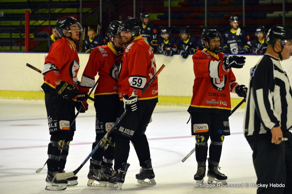 Photo hockey match Besanon - Avignon