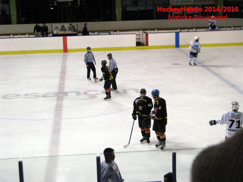 Photo hockey match Besanon - Colmar
