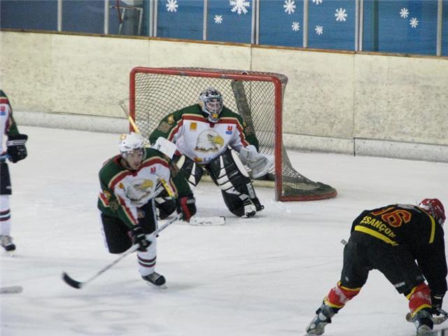 Photo hockey match Besanon - Font Romeu