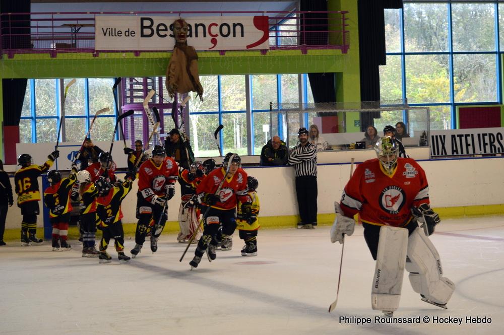 Photo hockey match Besanon - Toulon