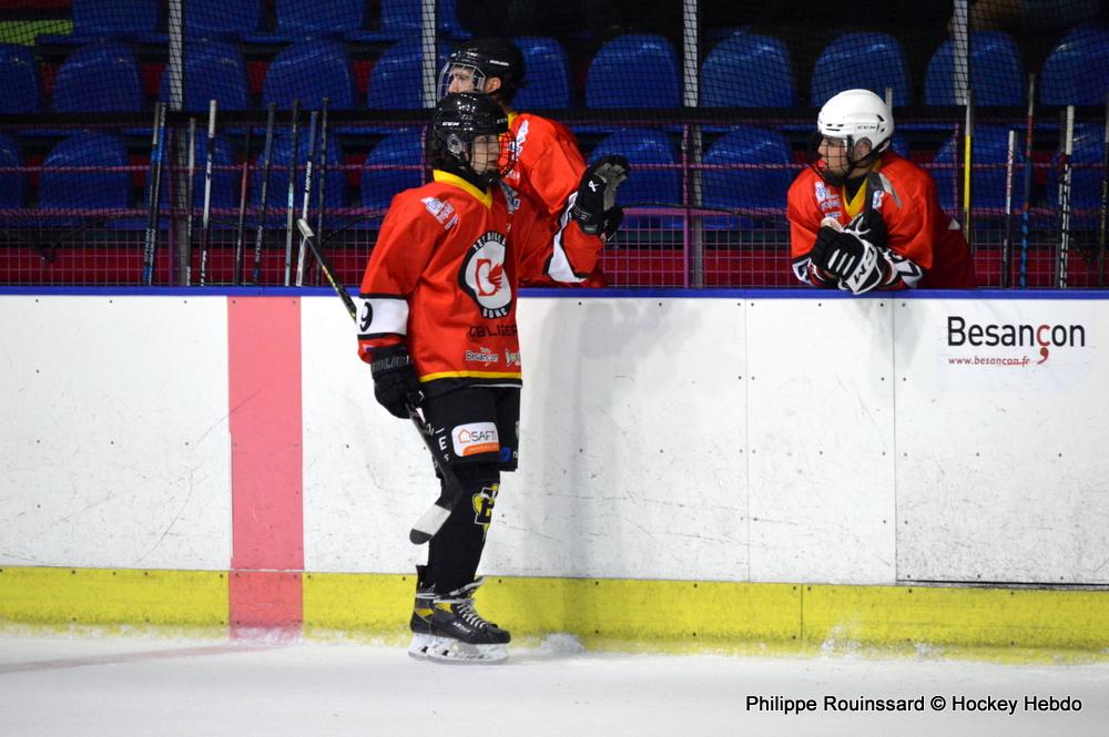 Photo hockey match Besanon - Toulon