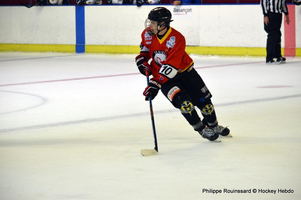 Photo hockey match Besanon - Toulon