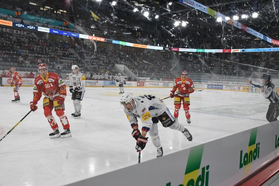 Photo hockey match Bienne - Fribourg