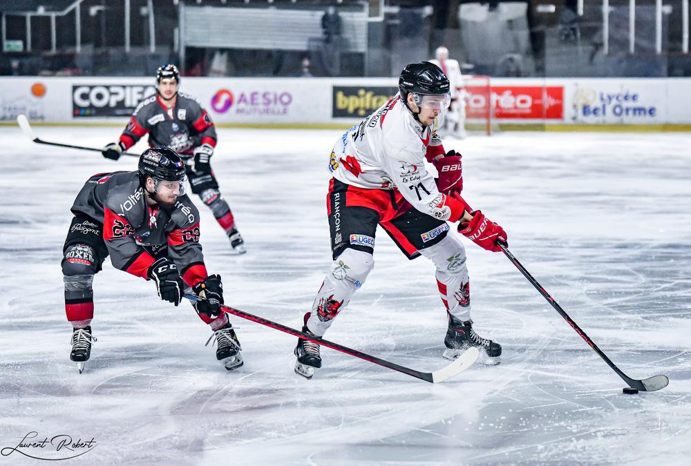 Photo hockey match Bordeaux - Brianon 