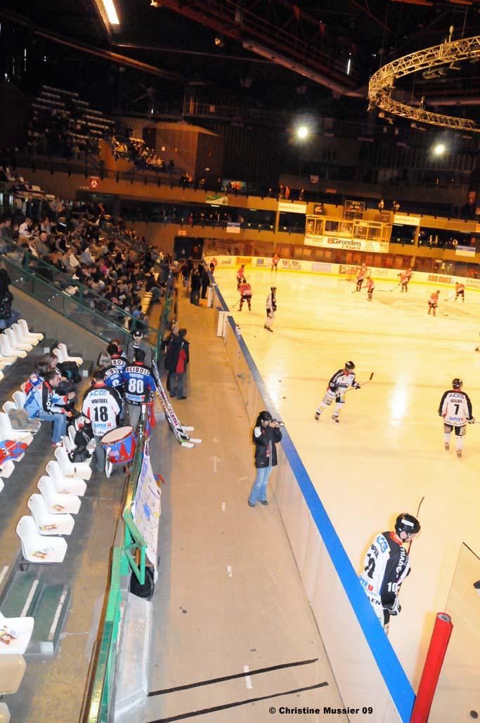 Photo hockey match Bordeaux - Caen 