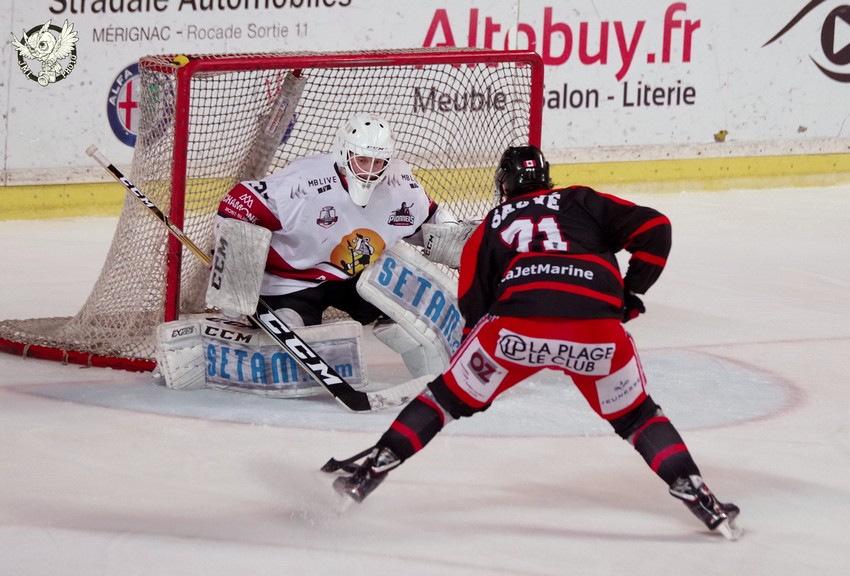 Photo hockey match Bordeaux - Chamonix 