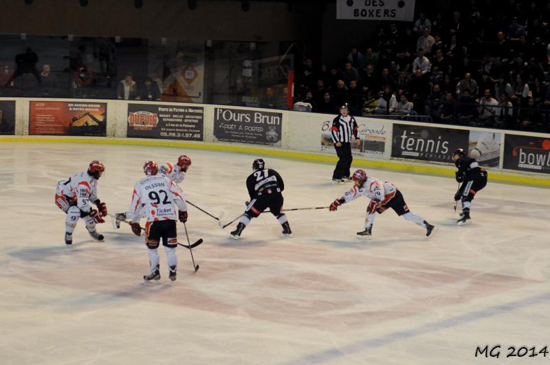 Photo hockey match Bordeaux - Lyon