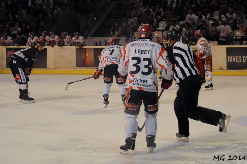 Photo hockey match Bordeaux - Lyon