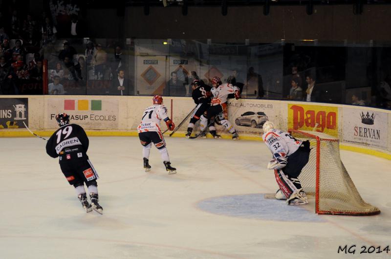 Photo hockey match Bordeaux - Lyon