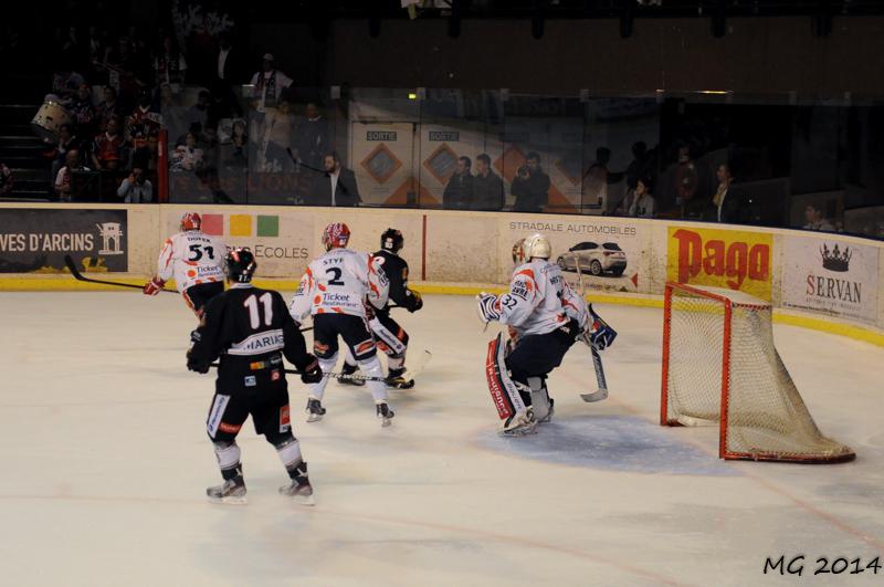 Photo hockey match Bordeaux - Lyon