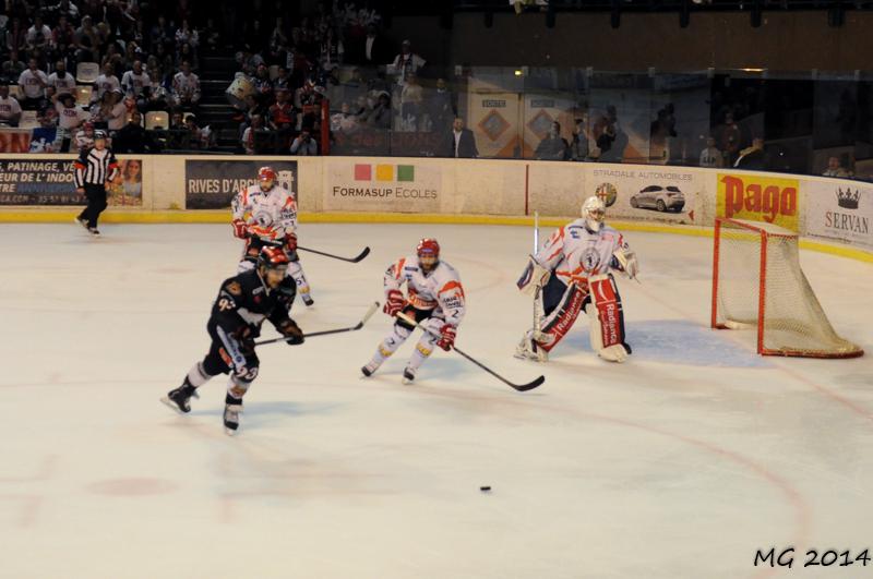 Photo hockey match Bordeaux - Lyon