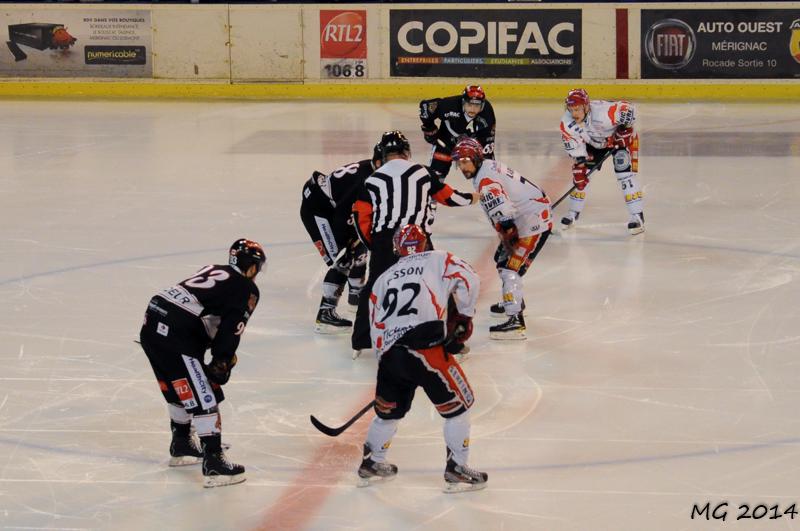 Photo hockey match Bordeaux - Lyon