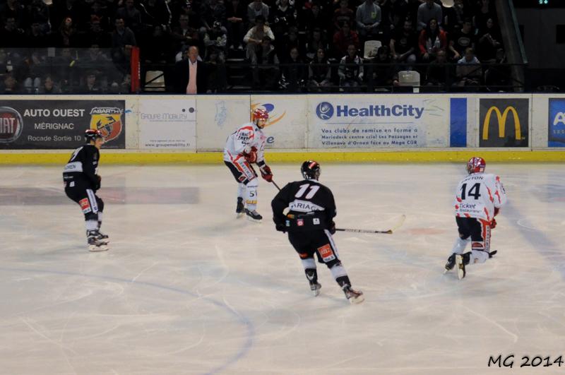 Photo hockey match Bordeaux - Lyon