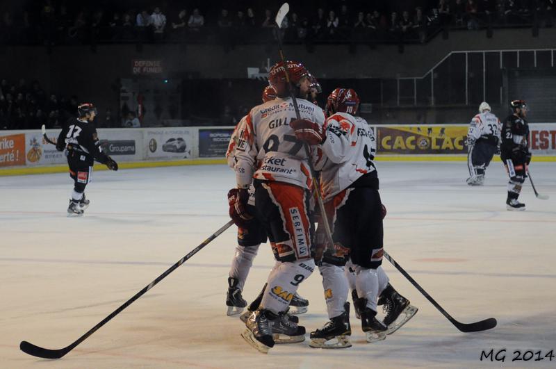 Photo hockey match Bordeaux - Lyon