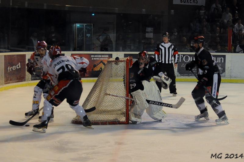 Photo hockey match Bordeaux - Lyon