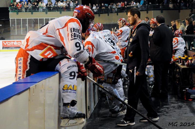 Photo hockey match Bordeaux - Lyon