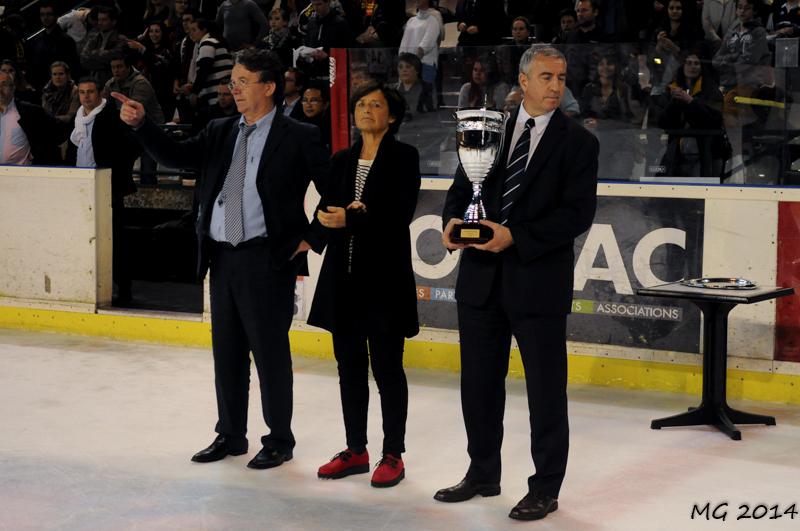 Photo hockey match Bordeaux - Lyon