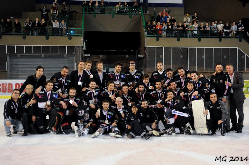 Photo hockey match Bordeaux - Lyon