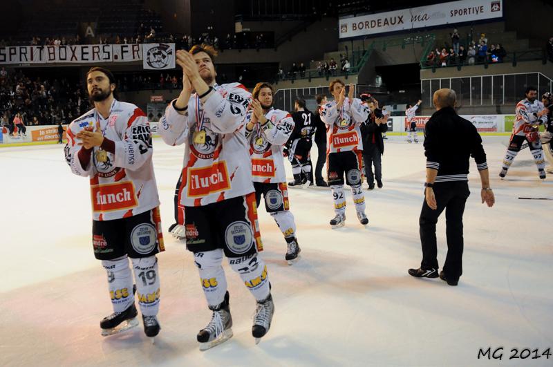 Photo hockey match Bordeaux - Lyon