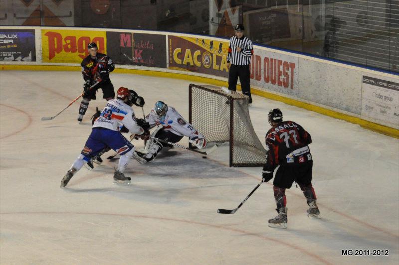 Photo hockey match Bordeaux - Lyon