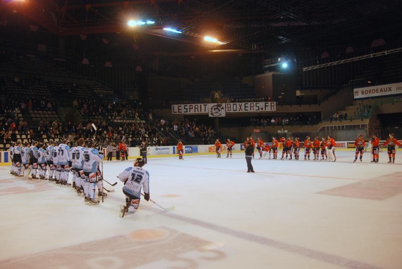 Photo hockey match Bordeaux - Tours 