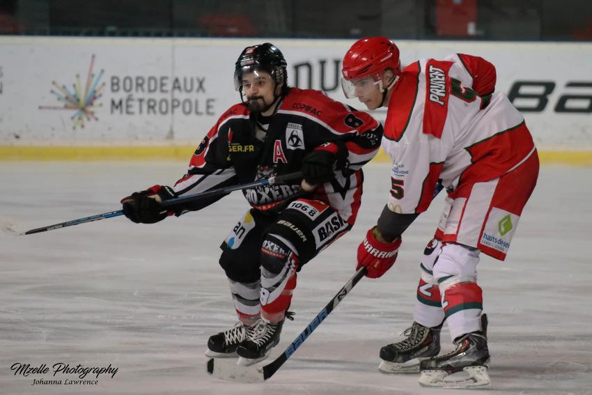 Photo hockey match Bordeaux II - Courbevoie 