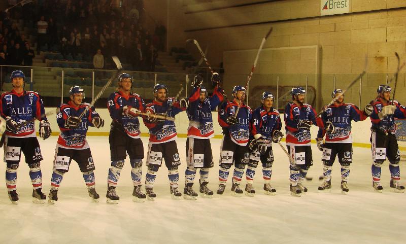 Photo hockey match Brest  - Mulhouse
