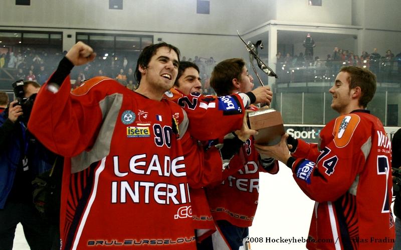 Photo hockey match Brianon  - Grenoble 