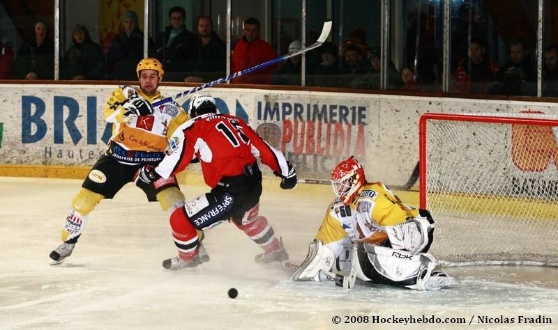 Photo hockey match Brianon  - Strasbourg 