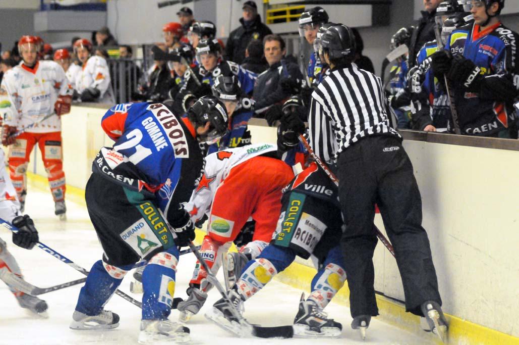 Photo hockey match Caen  - Amnville