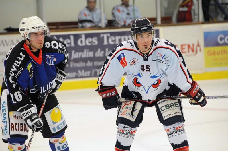 Photo hockey match Caen  - Angers 