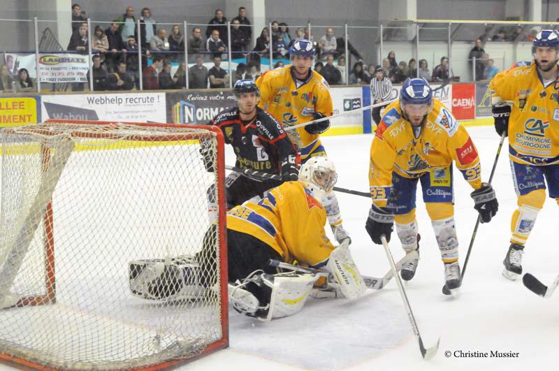 Photo hockey match Caen  - Dijon 