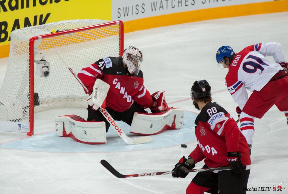 Photo hockey match Canada - Czech Republic