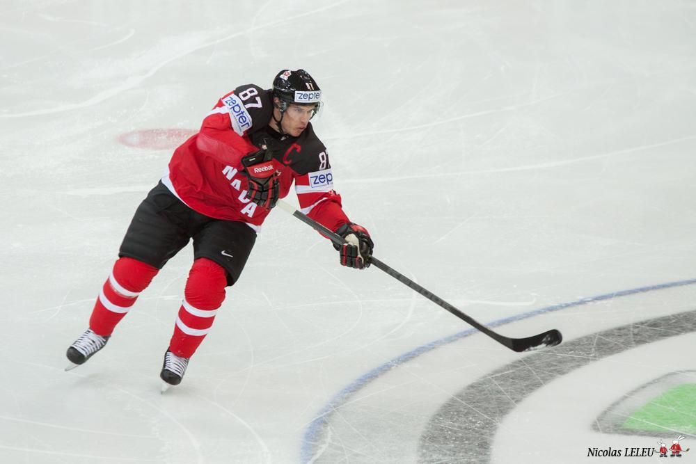 Photo hockey match Canada - Germany