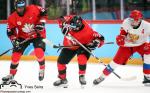 Photo hockey match Canada - Russia le 18/01/2020
