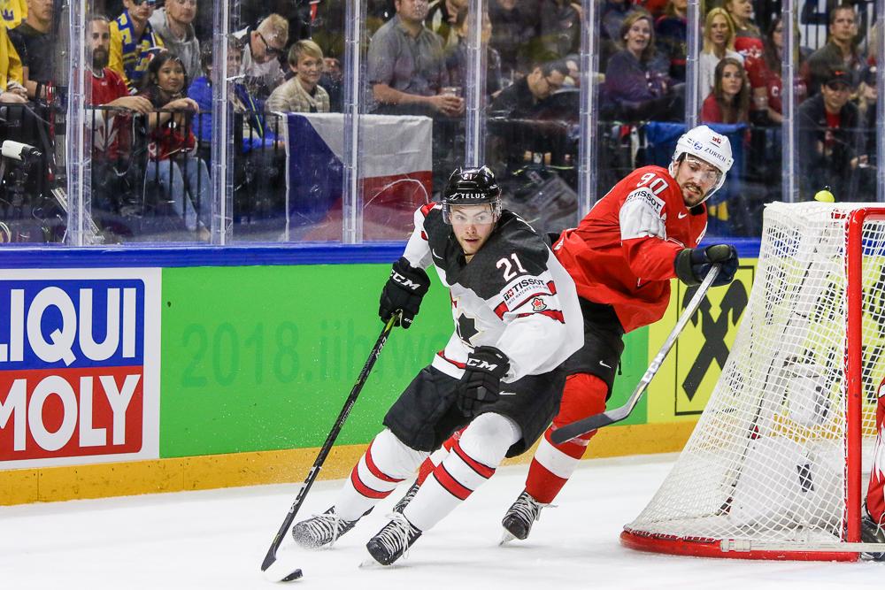 Photo hockey match Canada - Switzerland