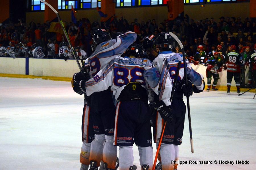 Photo hockey match Cergy-Pontoise - Clermont-Ferrand