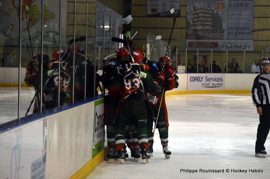 Photo hockey match Cergy-Pontoise - Clermont-Ferrand