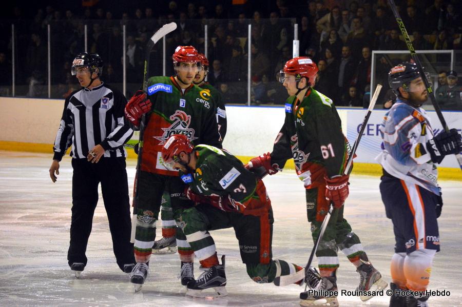 Photo hockey match Cergy-Pontoise - Clermont-Ferrand